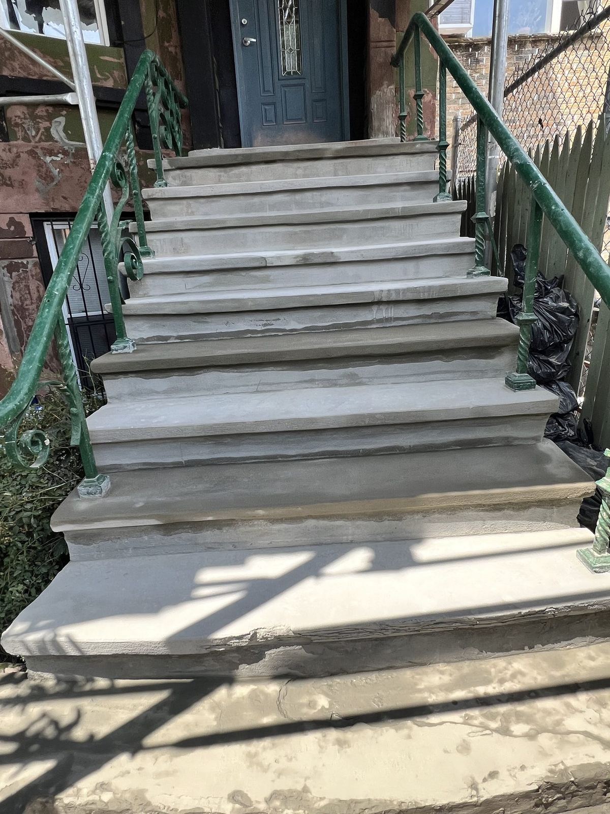 Commercial exterior construction work in NYC by Art-Tech Construction Corp