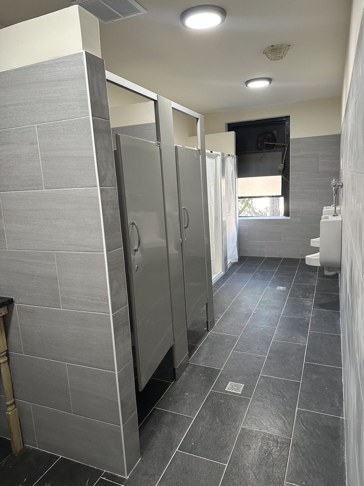 Commercial restroom renovation in Manhattan by Art-Tech Construction Corp